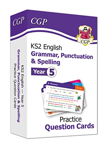 KS2 English Year 5 Practice Question Cards: Grammar, Punctuation & Spelling (CGP Year 5 English)